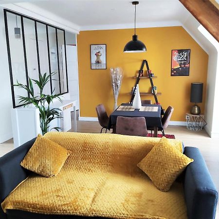 "Un Air De Jazz" Appartement T2 En Plein Centre-Ville Renove Coutances Exterior foto