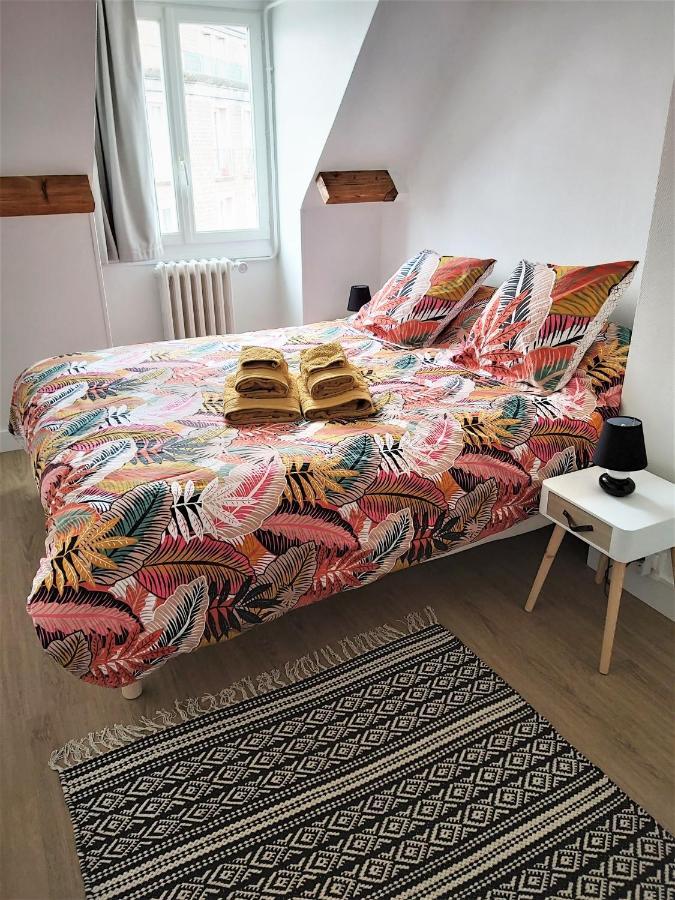 "Un Air De Jazz" Appartement T2 En Plein Centre-Ville Renove Coutances Exterior foto